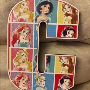 Disney C Decorative Letter